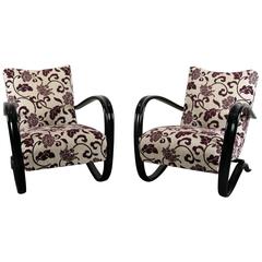 Jindrich Halabala "H269" Lounge Chairs