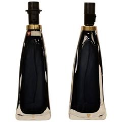 Pair of Table Lamps by Carl Fagerlund for Orrefors 8