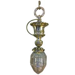 Early 20th Century Brass Lantern
