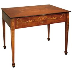 Fine and Rare Late 18th Century Harewood Dressing Table, After Designs by Mayhew 1