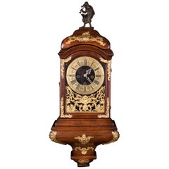 18th Century, Large Pendulum on Console by Johann Marthin