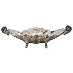 20th Century Sterling Silver Italian Baroque Style Jatte 2
