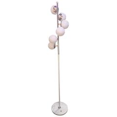 Fantastic Stilnovo Spiral Floor Lamp, circa 1960