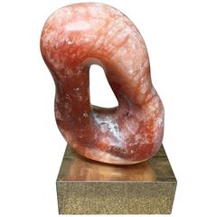Mid-Century Modern Abstract Quartz Sculpture, 1960 11