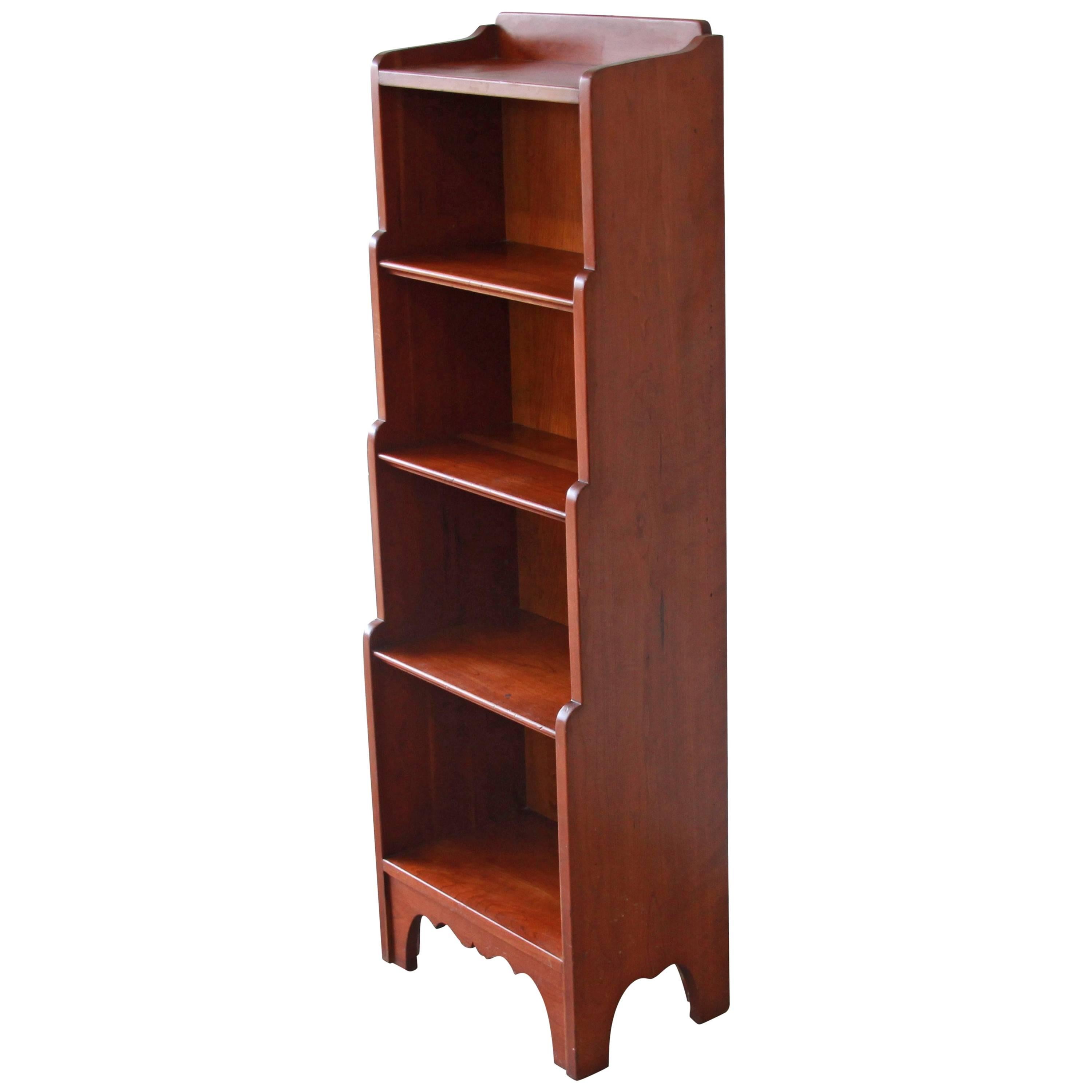 Vintage Cherrywood Bookcase by Leopold Stickley, 1957