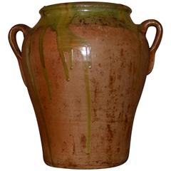 19th Century French Glazed Confit Pot