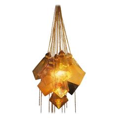 Frda Fjellman, Crystal Sculpture, Chandelier 2