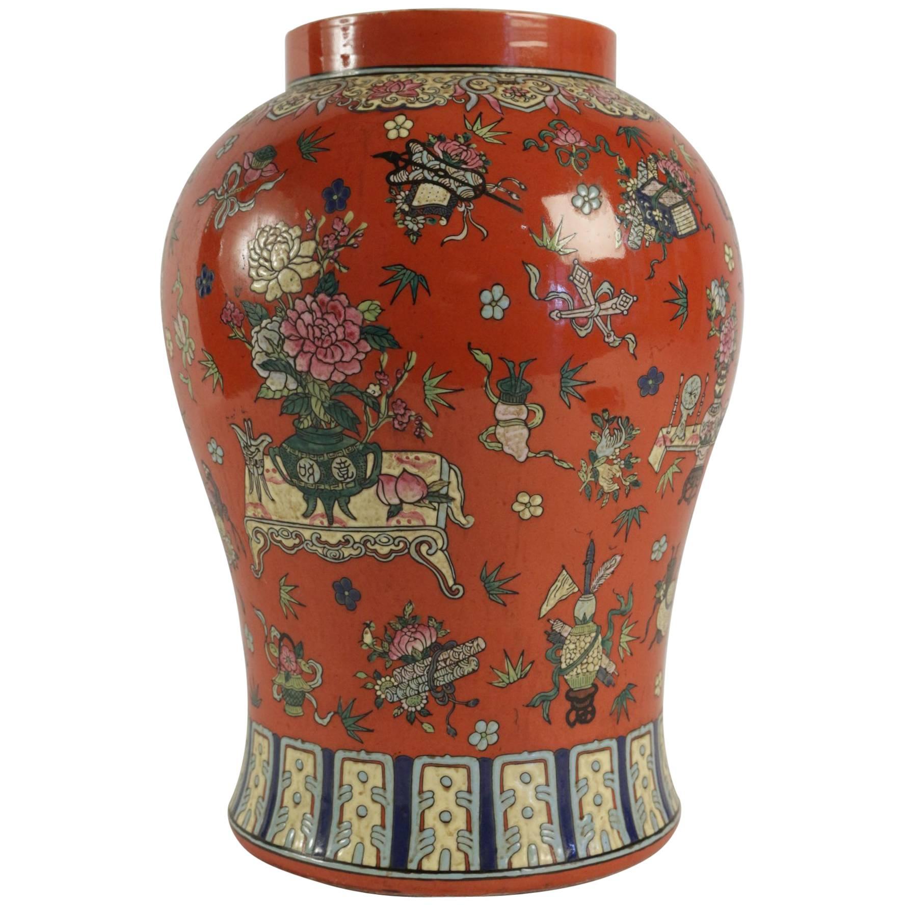Chinese Vase from the Beginning of the 20th Century For Sale