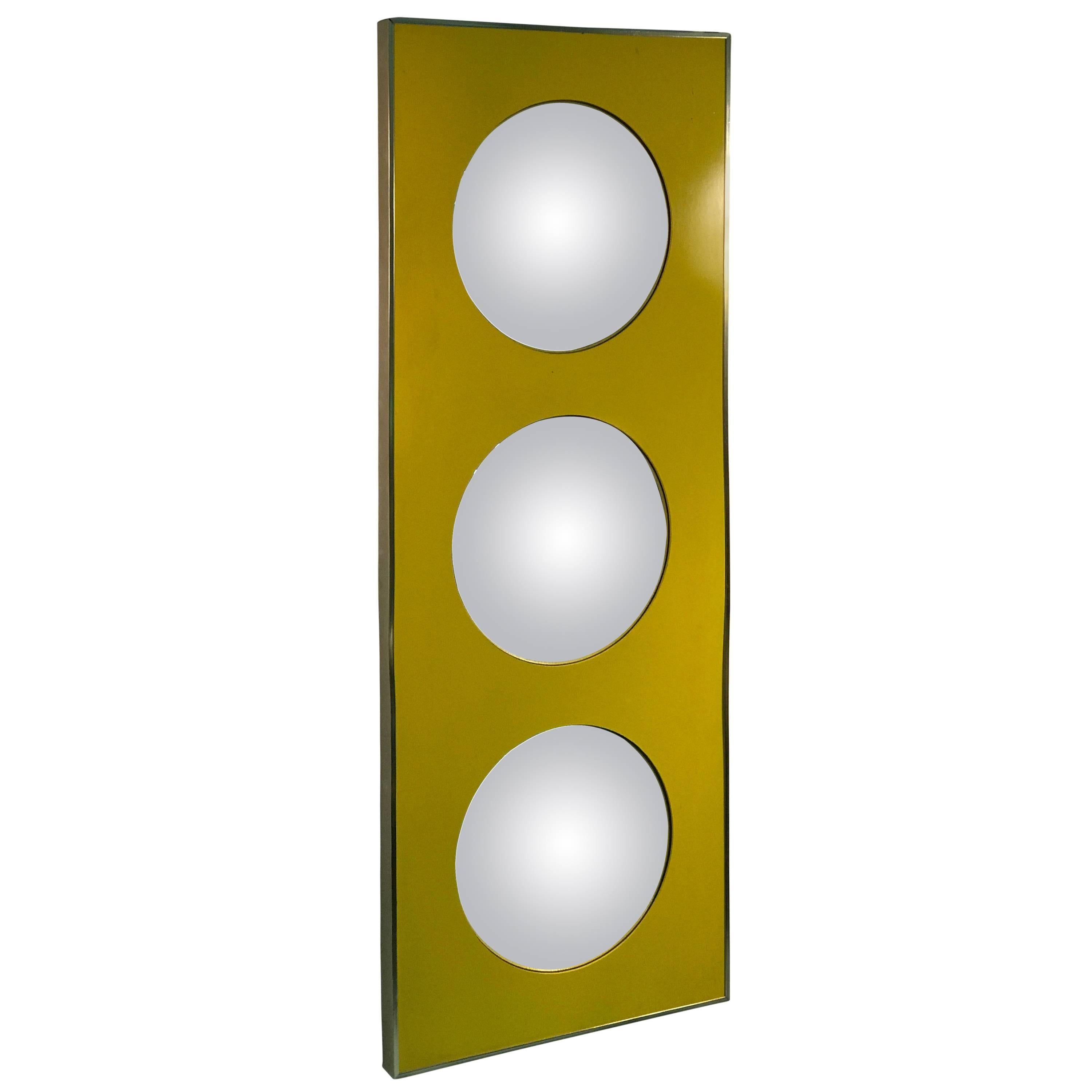 Iconic Pop Art Bubble Framed Wall Mirror by Turner For Sale