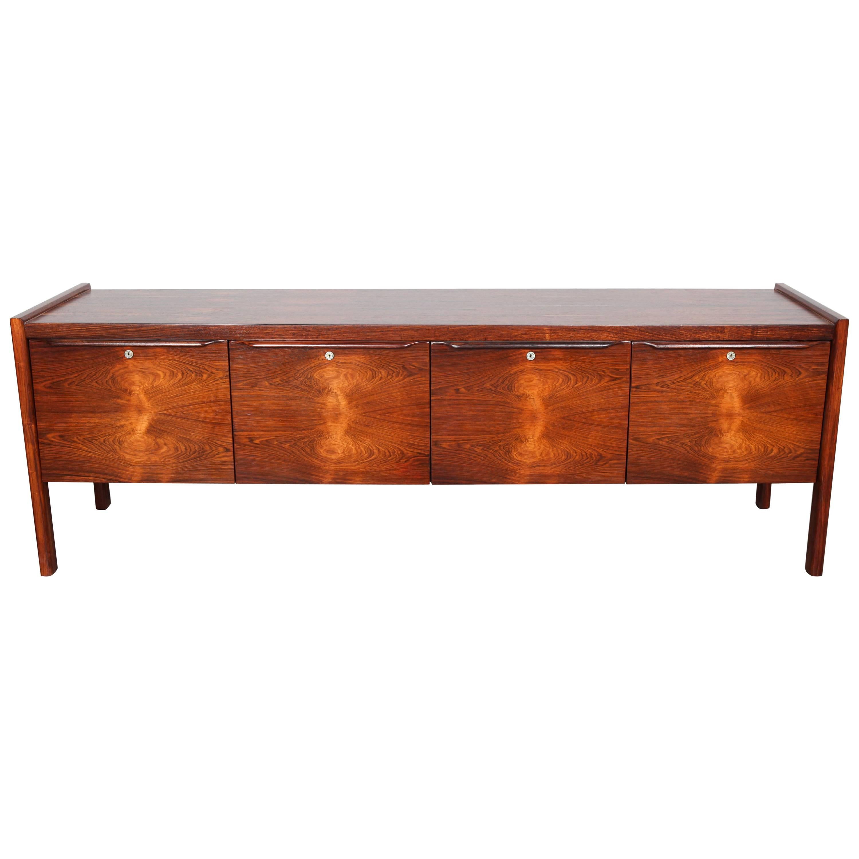 Canadian Mid-Century Modern Rosewood File Cabinet