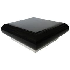 Spectacular Karl Springer Lacquer Coffee Table