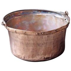 19th Century French Log Basket or Log Holder