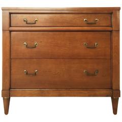 Mid-Century Modern Three-Drawer Bachelor Chest/Commode by Century Furniture