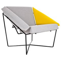 Easy Chair "Van Speyk" by Rob Eckhardt Vintage Post Modern Dutch Design, 1980s 5
