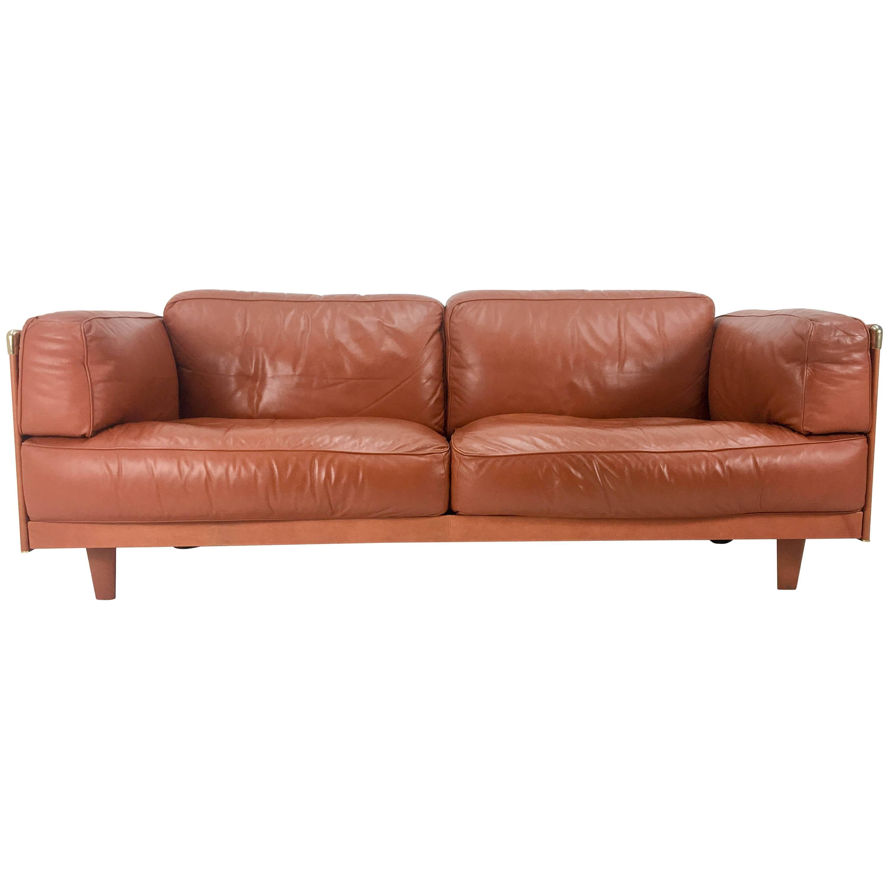 Poltrona Frau Three-Seat Sofa, 1996 Design Pierluigi Cerri 