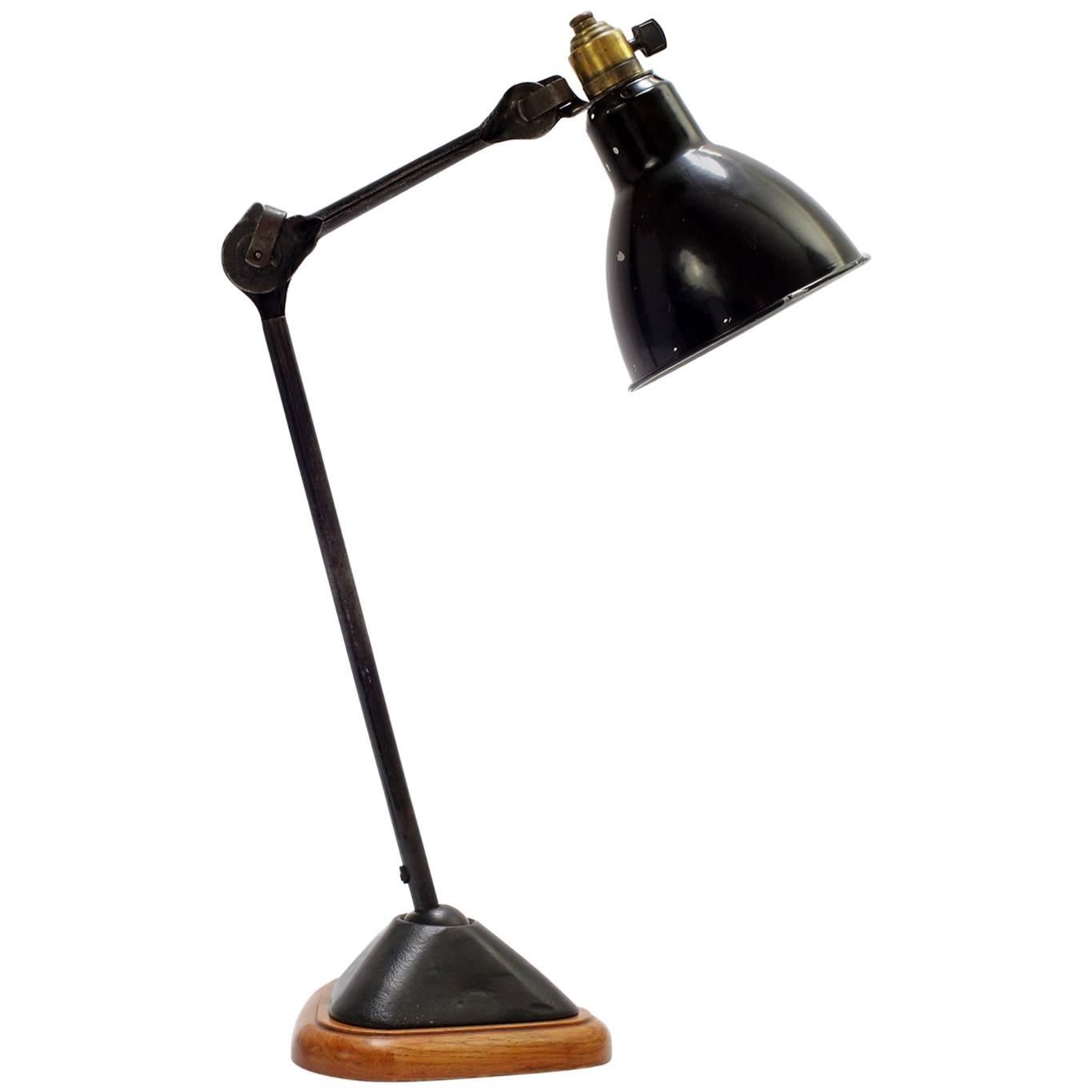 Gras SGDG N° 206 Lampe de table 1920s Première édition