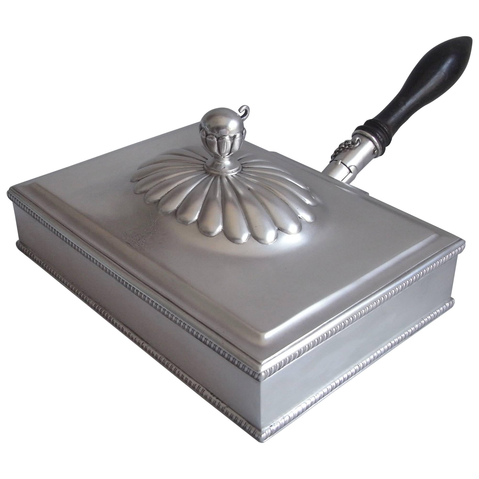 Rare George III Warming Dish, Complete with Interior Pans by Timothy Renou