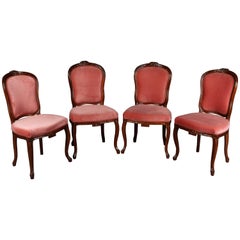 Four Louis Seize Chairs, circa 1850-1880
