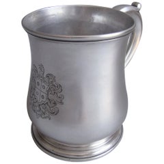 Very Fine and Unusual George II Mug Made by John Eckfourd Junior II