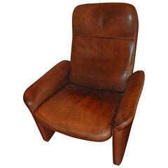 Leather Recliner by De Sede