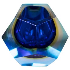 Geometric Murano Glass Vase 7