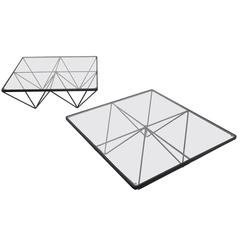 Pair of Coffee Tables by Paolo Piva for B & B Italia, Italy, 1980