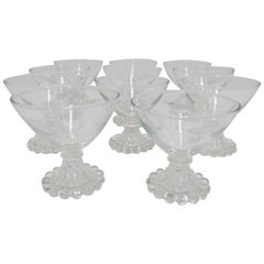 Antique Cocktail or Champagne Glasses, ca. Early 20th Century