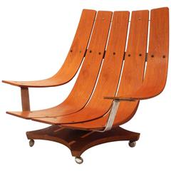 Vintage Rare Lounge Chair "G Plan" by Ib Kofod-Larsen