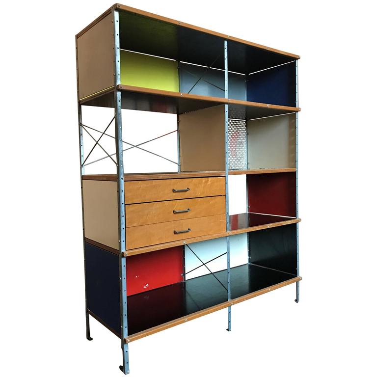 Charles And Ray Eames Esu 400 C Herman Miller 1950 At 1stdibs Charles And Ray Eames Esu 400 C Herman Miller 1950 For
