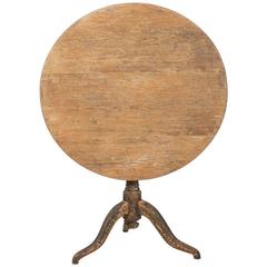 18th Century Swedish Tilt-Top Table