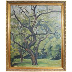 Tree Oil on Canvas 1