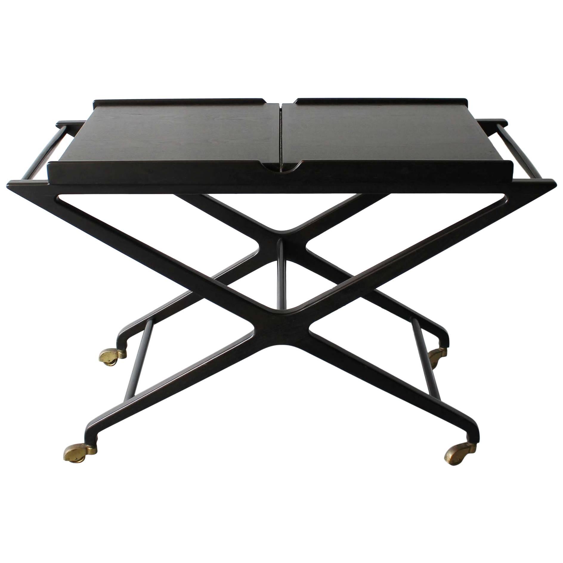 Cesare Lacca Expandable Bar Cart