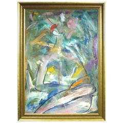 Abstract / Expressionist Portrait of a Reclining Woman by Alexander Putov