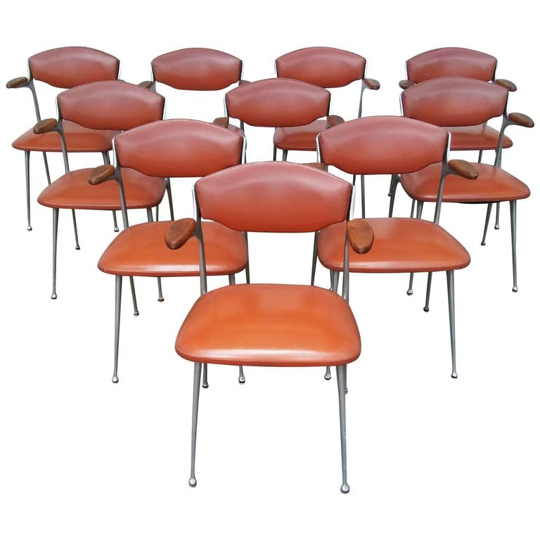 Gazelle Stool By Shelby Williams At 1stdibs Rare Shelby Williams Gazelle Armchairs 1950s