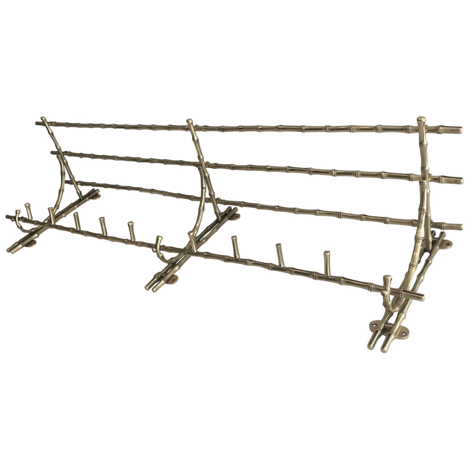 French  Bronze Coat Rack by Maison Bagués.