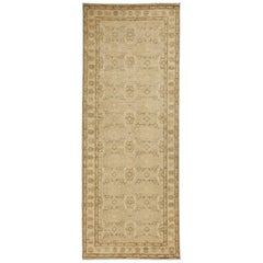 Beige Oushak Runner