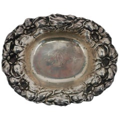 Retro Sterling Silver Jewelry Dish