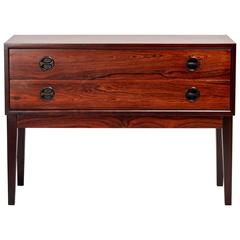 Petite Danish Modern Rosewood Dresser