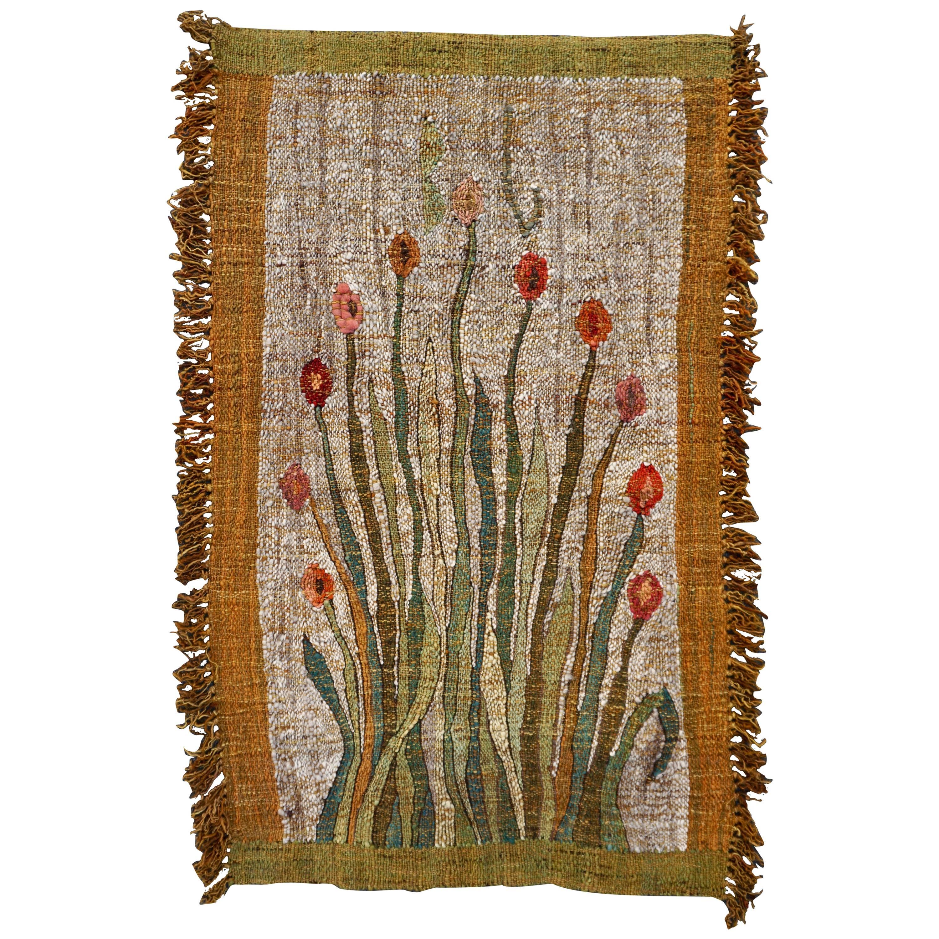 Flower Tapestry by Barbara Latocha