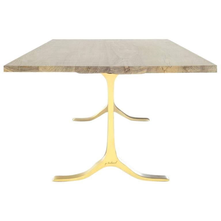 Bespoke Reclaimed Hardwood Table by P. Tendercool