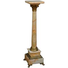 Victorian Onyx Column