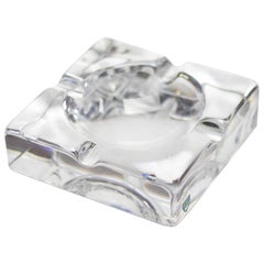 Glass Ashtray by Orrefors, Sweden 9