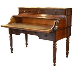 Antique French Piano Front Writing Table