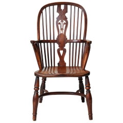 Antique "Price of Wales" Windsor Armchair
