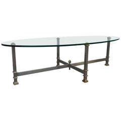 Maison Jansen Oval Coffee Table