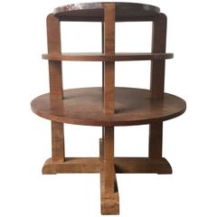 Nice Art Deco Side Table with Beautiful Marble Top 9