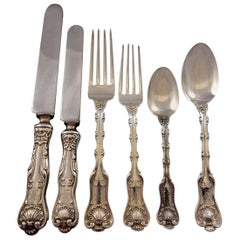 Imperial Queen by Whiting Sterling Silver Flatware Set Service 38 pieces Dinner