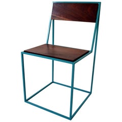Archetype Chair, Side Chair, Contemporary Modern, Steel and Wood
