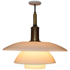 Poul Henningsen PH 4/4 brass Pendant Light, 1930