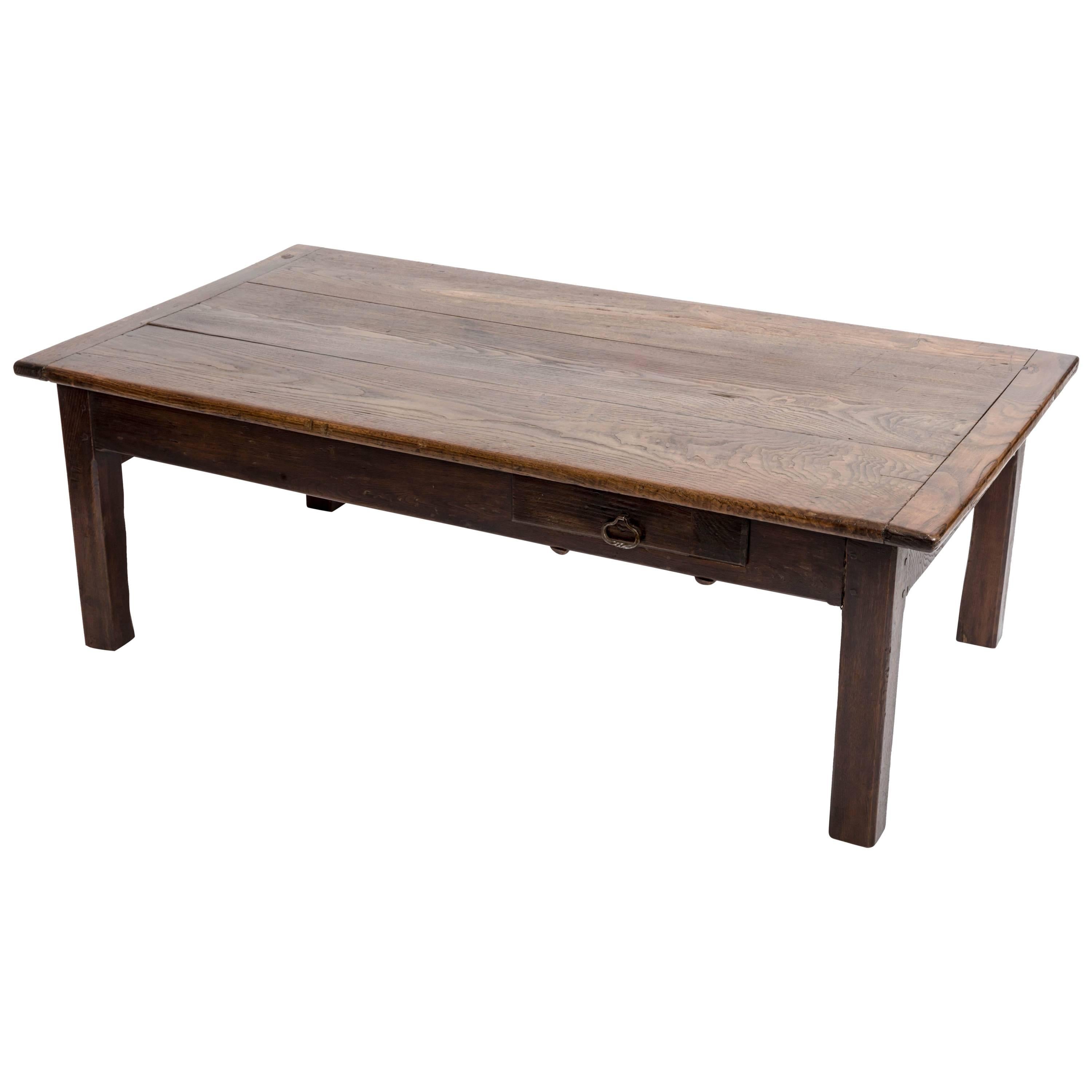 Early 19th Century Chestnut Coffee Table, France, circa 1840 For Sale